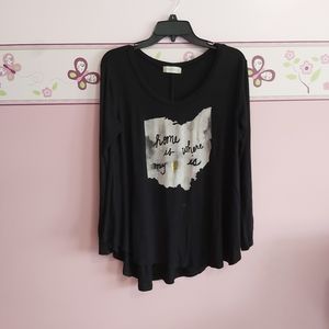Altar'd State Black Top S: Small